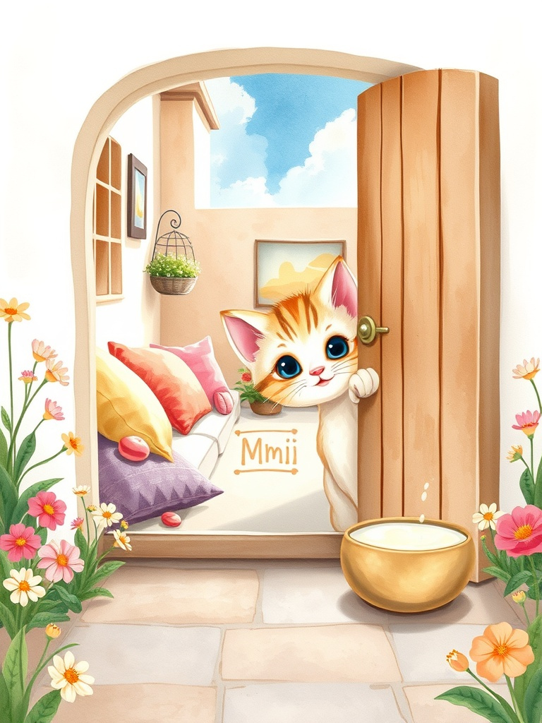 可爱的猫咪